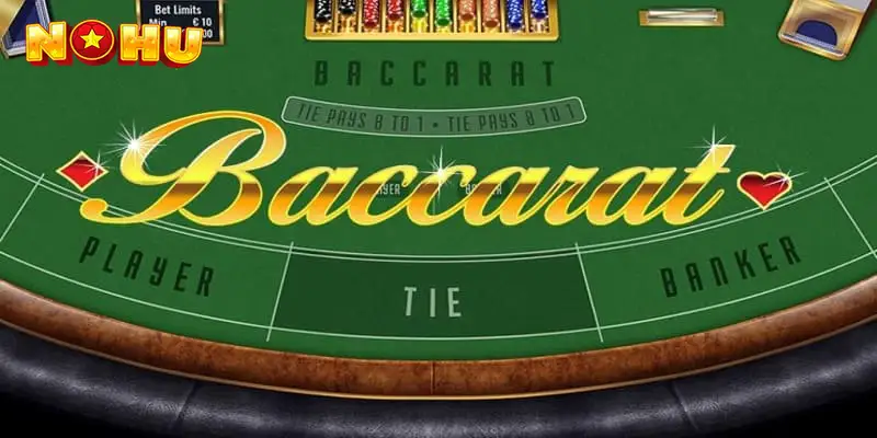 Trò chơi Baccarat xanh chín tại Casino Nohu90 uy tín