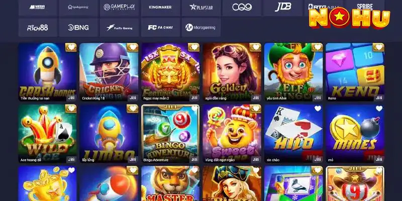 Kho slots luôn được NOHU90 kiểm tra và update thường xuyên